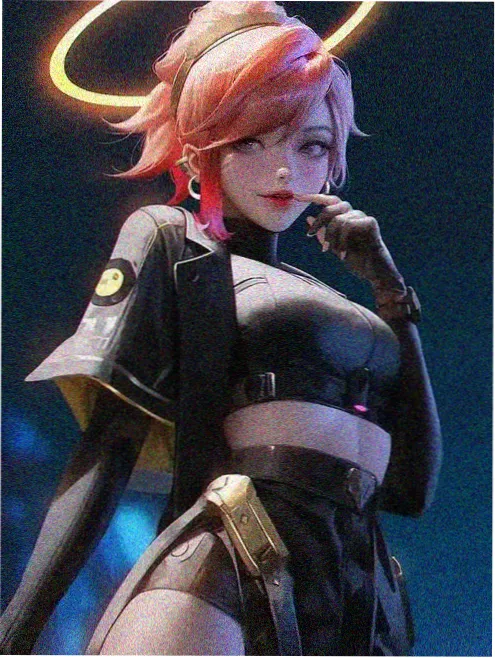 她